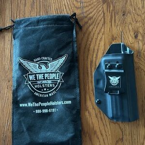 We The People Black Waistline Holster